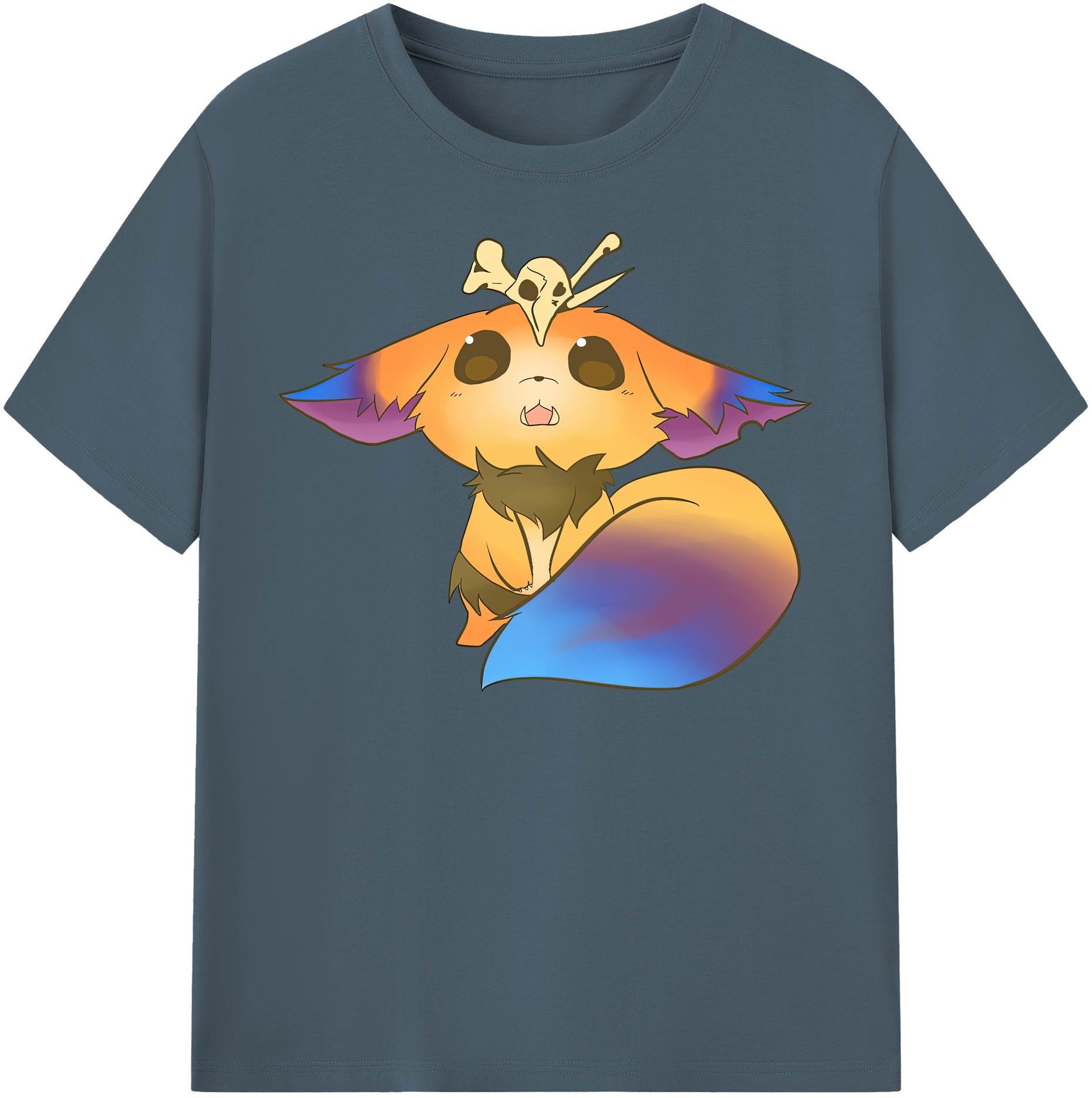 リーグ・オブ・レジェンド League of Legends LOL 綿100％半袖Tシャツ（フロントプリント）
